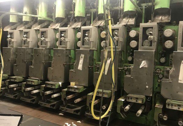 Sentez iplik üretimi - Tesis ve makine ekipmanları - Batık 3/2019 - Terni Mahkemesi - Satış 4