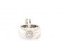 Bague Or Blanc 18 Carats - Diamants 0,33 ct 3