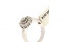 Anillo de Oro Blanco 18 Quilates - Diamantes 0,08 ct - 0,12 ct - 0,86 ct 2