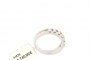 Anillo de Oro Blanco 18 Quilates - Diamantes 0,52 ct 3