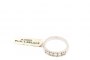 Anillo de Oro Blanco 18 Quilates - Diamantes 0,57 ct 2