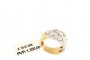 Anillo de Oro Blanco y amarillo 18 Quilates - Diamantes 0,29 ct 2