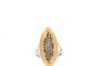 Ring White Gold and 18 Carat Rose Gold - Coñac Diamonds 1