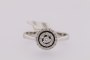 Anillo de Oro Blanco 18 Quilates - Diamantes 0,27 ct 1