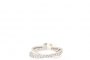 Bague Or Blanc 18 Carats - Diamants 0,29 ct 1