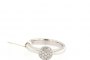 18 Carat White Gold Ring - Diamonds 0.23 ct 2