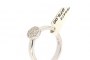 18 Carat White Gold Ring - Diamonds 0.23 ct 3