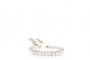 18 Carat White Gold Ring - Diamonds 0.43 ct 3