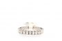 Anillo de Oro Blanco 18 Quilates - Diamantes 0,22 ct 1