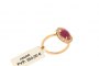 Anillo de Oro Rosa 18 Quilates - Diamantes 0,18 ct - Ruby 2