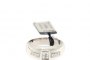 18 Carat White Gold Ring - Diamonds 0.25 ct - Diamonds 0,05 ct 2