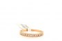 18 Carat Rose Gold Ring - Diamonds 0.25 ct 1