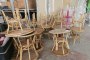 Wicker Tables and Chairs 1