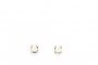 18 Carat White Gold Earrings - Diamonds 0,66 ct - Chatón 1