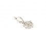 18 Carat White Gold Earrings - Diamonds. 1.09 ct 2