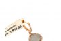 18 Carat  Rose Gold Earrings - 0.39 ct Diamonds - Moonstone 2