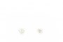 Boucles d'Oreilles Or Blanc 18 Carats - Diamants 0.31 ct 1