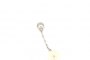 18 Carat White Gold Earrings - Diamonds - Pearls 2