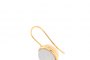18 Carat Yellow Gold Earrings - Chalcedony 2