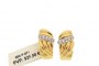 18 Carat Yellow Gold Earrings - Diamonds 2