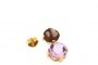 18 Carat Yellow Gold Earrings - Topaz and Amethyst 2