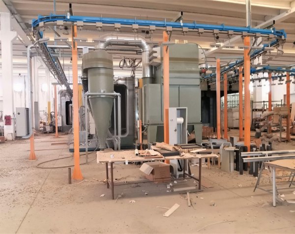 Büromöbelproduktion - Maschinen und Ausrüstungen - Konkurs Nr. 144/2019 - Gericht von Cagliari - Verkauf 7