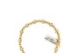 Bracciale Oro Bianco e Oro Giallo 18 Carati - Diamanti 1