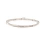 18 Carats Bracelet Or Blanc - Diamants 0,27 ct 1