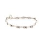 18 Carat White Gold Bracelet - Diamonds 0.24 ct 1