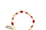 18 Carats Bracelet Or Jaune - Corail 1