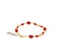 Pulsera Oro Amarillo 18 Quilates - Corales 2