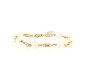 18 Carat Gold and Pearls Bracelet 1