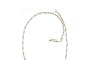 White Gold Necklace with Zircons – Chocker 1
