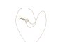 White Gold Chain Necklace with Pendant - Sapphires - Australian Pearl 1