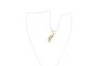 Necklace with Pendant - White Gold - Diamonds 0.08 ct 1