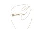 Necklace with Pendant - White Gold - Diamonds - Onyx 1