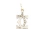 Pendentif Or Blanc - Diamants 0.11 ct 1