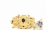 Gold Necklace Clasp 18 Carat - Diamonds - Sapphires 1