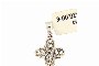 Крст од белих злата 18 карата - дијаманти - окачње 2