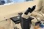 Leica metallographic microscope and clock 1