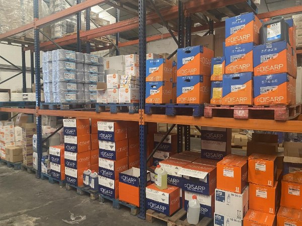 Warehouse of cleaning products - Vehicles and equipment - Malaga Law Court n. 2