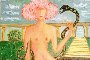 Francesco Mangiameli - Der Apfel für Adam Die Schlange für Eva - Gemälde 1