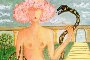 Francesco Mangiameli - Der Apfel für Adam Die Schlange für Eva - Gemälde 2