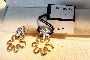 Σκουλαρίκια από Κίτρινο Χρυσό 18Κ Pacinotti - Διαμάντια 0,12 ct 1