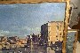 Venetië, Lagune met Gondels - Offsetdruk op Canvas 6