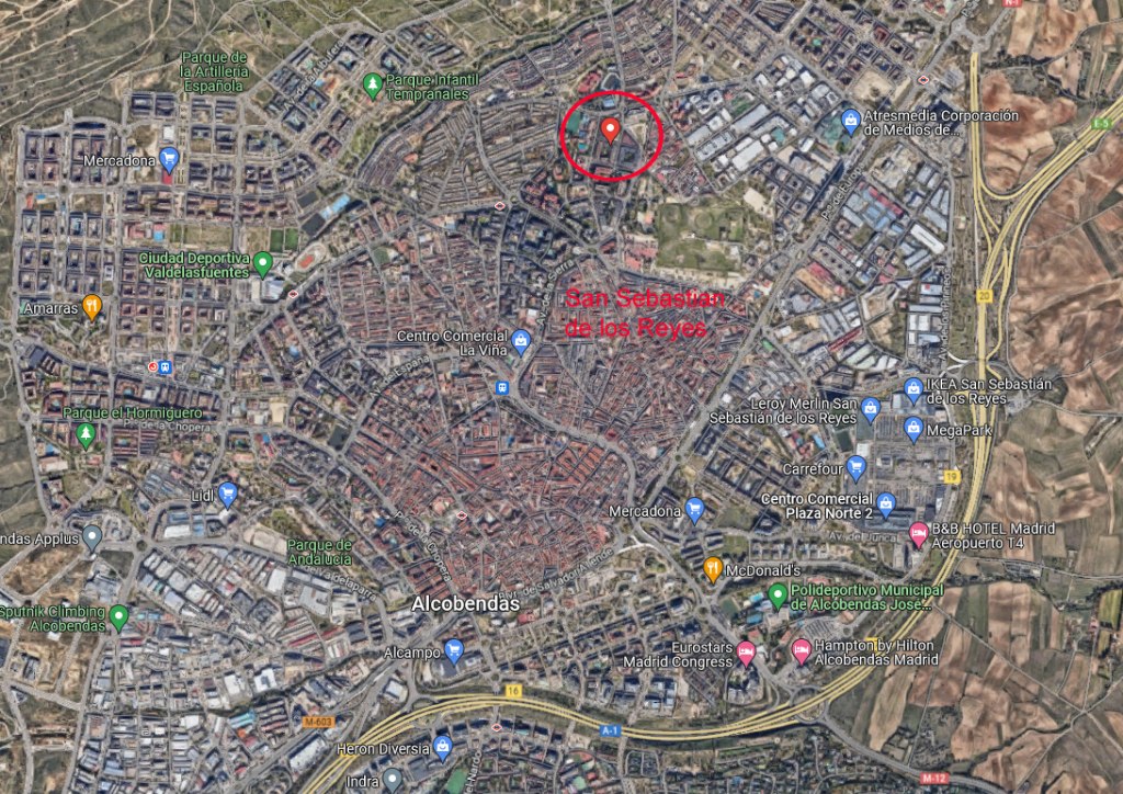Място за складиране, намиращо се в сградата на жилищната зона Las Cumbres IX и X, Сан Себастиан де лос Рейес, Мадрид - Лот L10