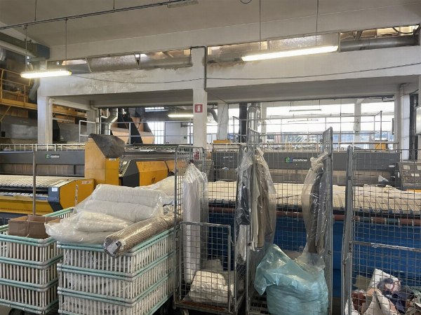 Lavandaria industrial - Máquinas e equipamentos - Falência n.80/2021 - Tribunal de Velletri