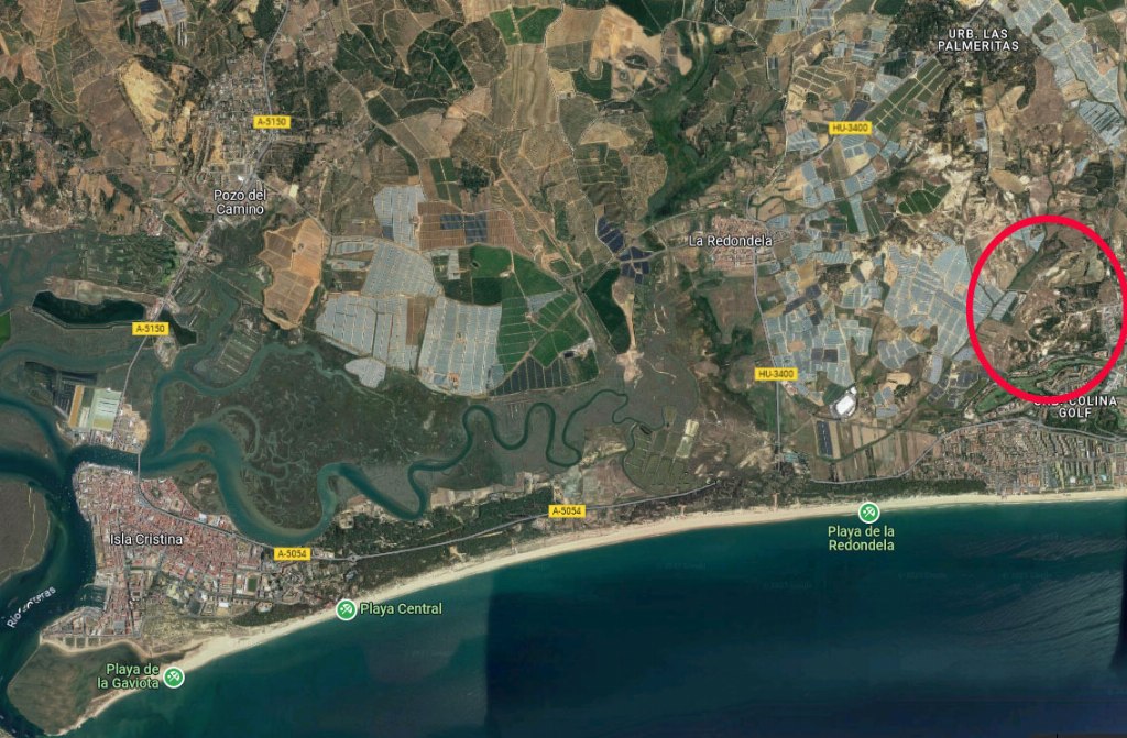 Kmetijsko zemljišče brez možnosti urbanizacije v Isli Cristini, Huelva. - Paket S65.5