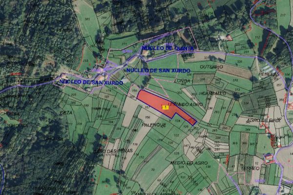 1/6 erfðaskipti samsett úr ýmsum fasteignum og öðrum eignum staðsett í Galísíu - Dómstóll verslunar nr. 1 A Coruña