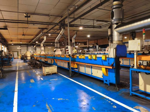 Maquinaria industrial: líneas de extrusión y prensas de inyección de caucho - La Rioja